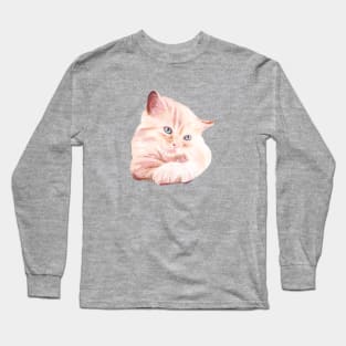 Dotted kitty Long Sleeve T-Shirt